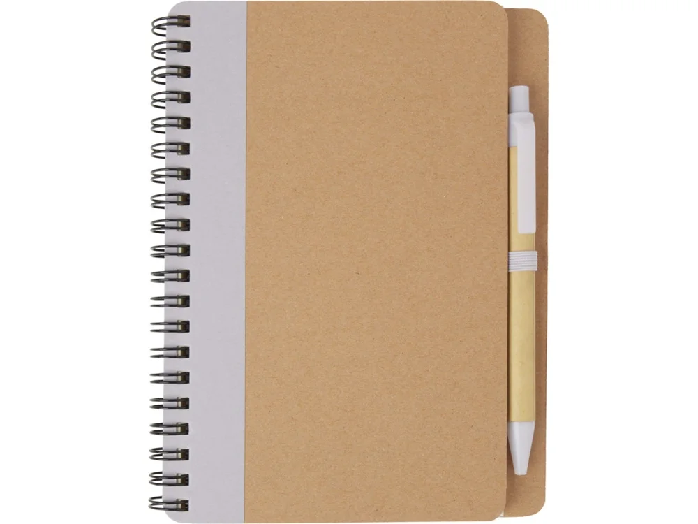 Блокнот Priestly с ручкой натуральный - фото 2