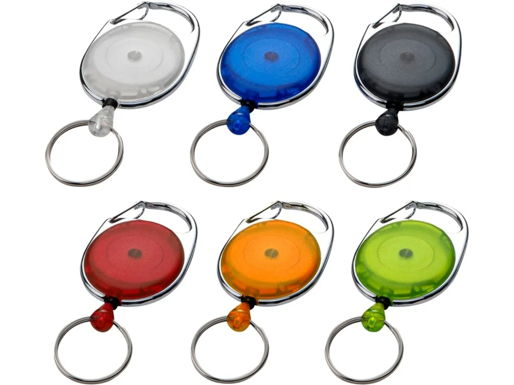 Брелок с роликом Gerlos белый прозрачный - фото 3