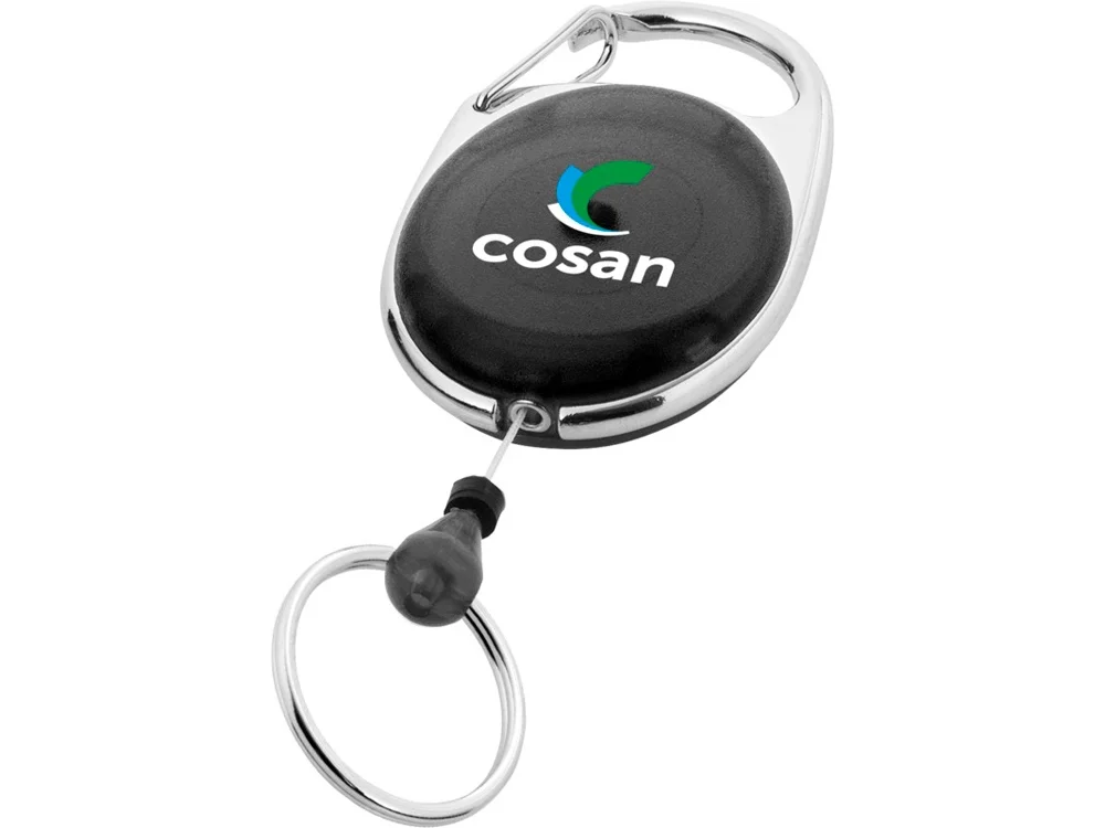 Брелок с роликом Gerlos черный прозрачный - фото 4