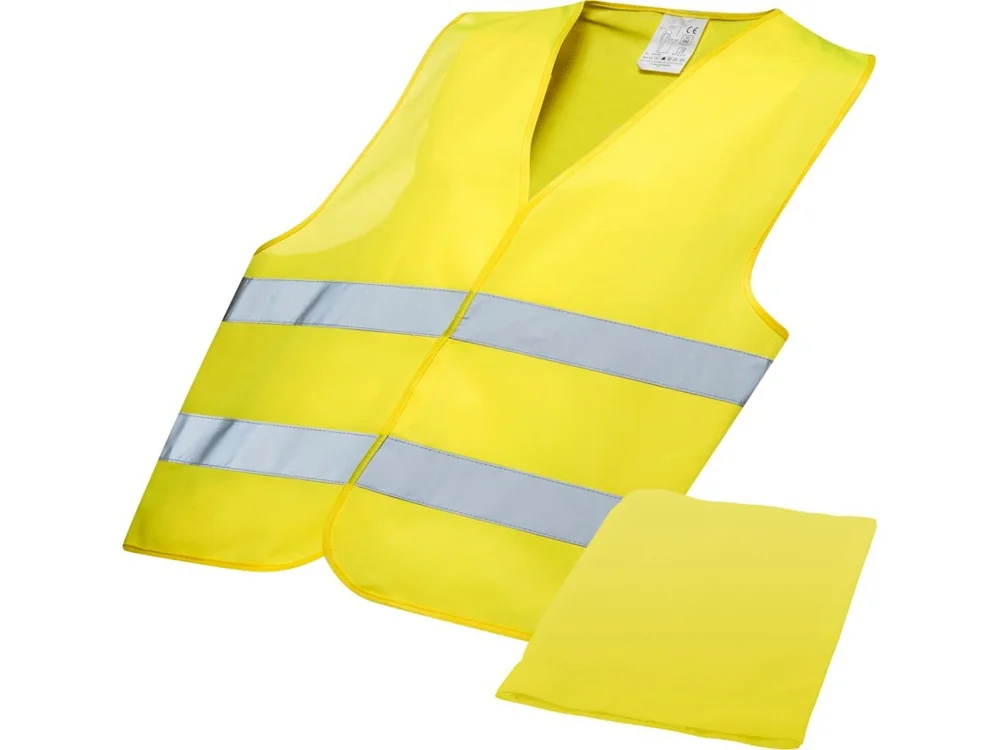 Защитный жилет Watсh-out неоновый желтый L-XL - фото 1
