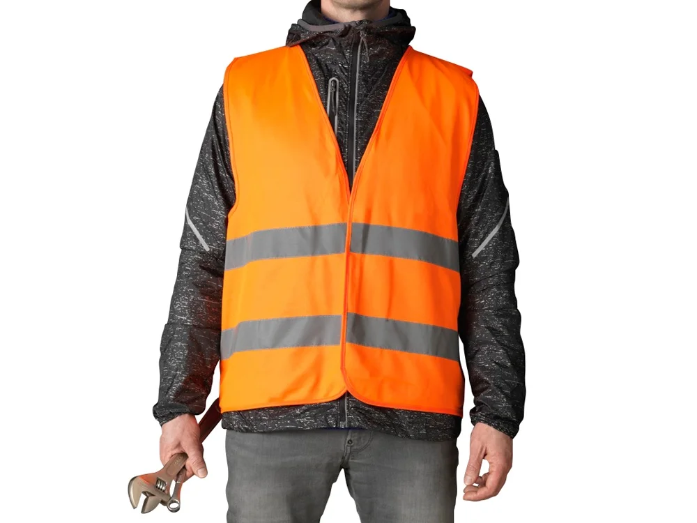 Защитный жилет Watсh-out неоновый оранжевый L-XL - фото 6