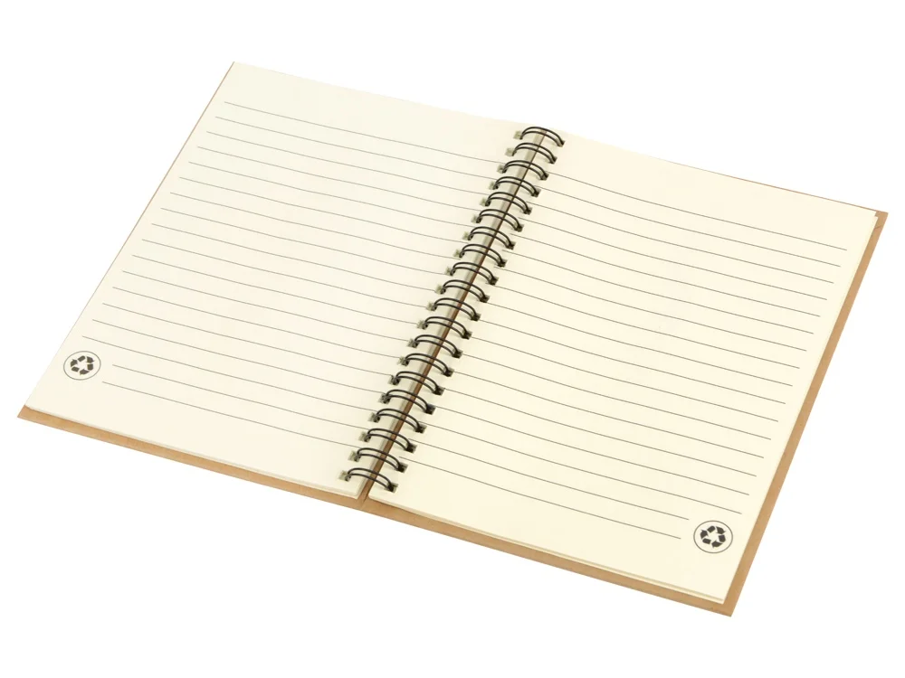 Блокнот А6+ Mendel натуральный - фото 3