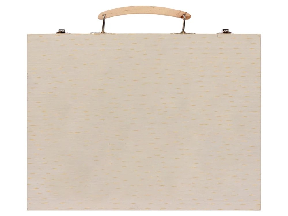 Набор для рисования в чемодане натуральный разноцветный - фото 3