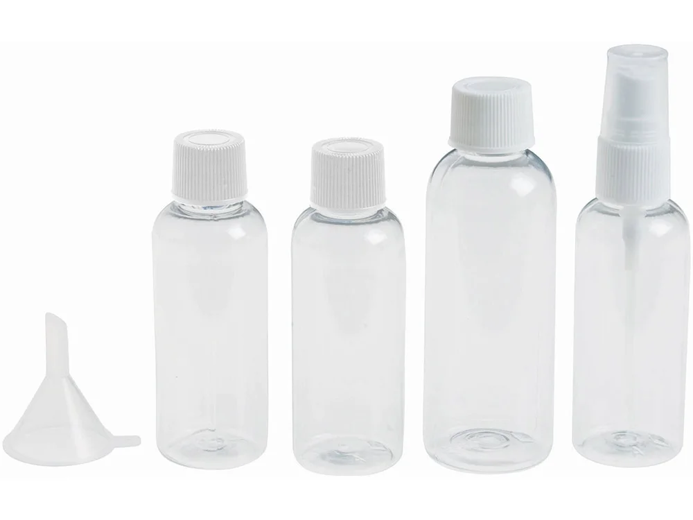 Набор для ручной клади Munich белый/прозрачный 2 х 50 мл 90 - фото 2