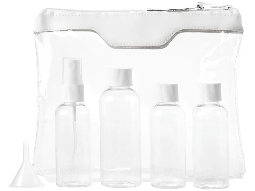 Набор для ручной клади Munich белый/прозрачный 2 х 50 мл 90 - фото 3