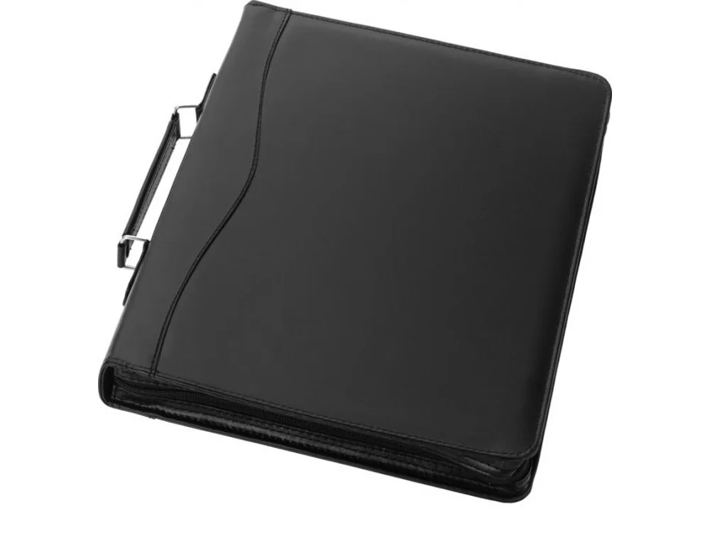 Папка А4 Ebony с ручкой черный - фото 3