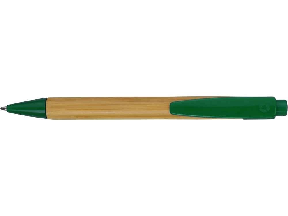 Ручка шариковая «Borneo», светло-коричневый/зеленый - фото 5