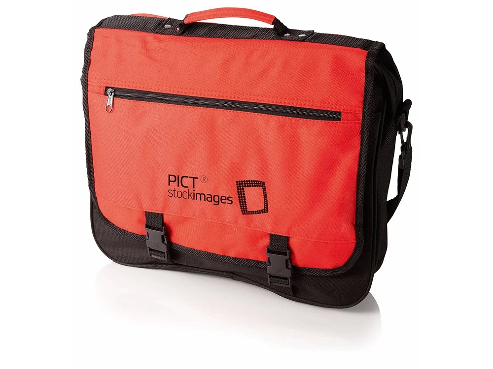 Конференц сумка для документов «Anchorage», красный/черный - фото 3