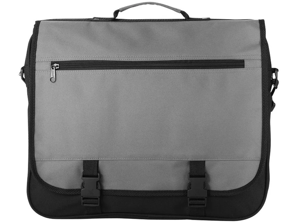 Конференц сумка для документов «Anchorage», серый/черный