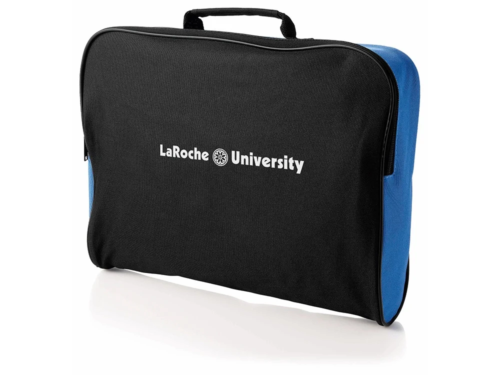 Конференц сумка для документов «Florida», черный/синий - фото 2