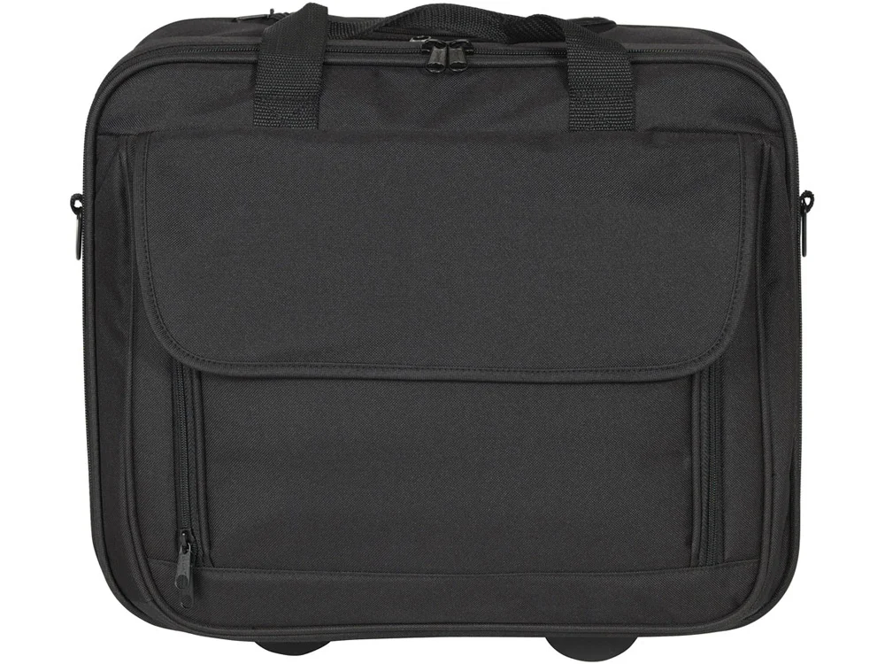 Сумка на колесиках с отделением для ноутбука, черный - фото 4