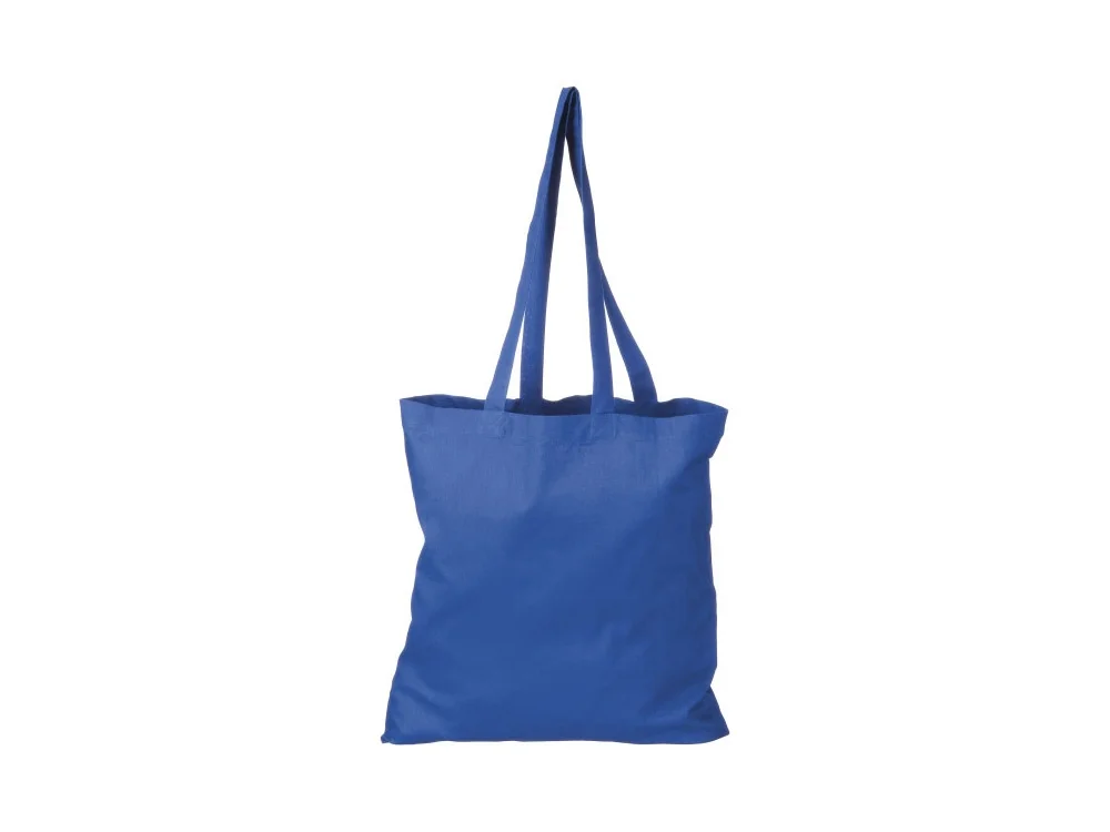 Сумка хлопковая Carolina 100 г/м2 ярко-синий - фото 2
