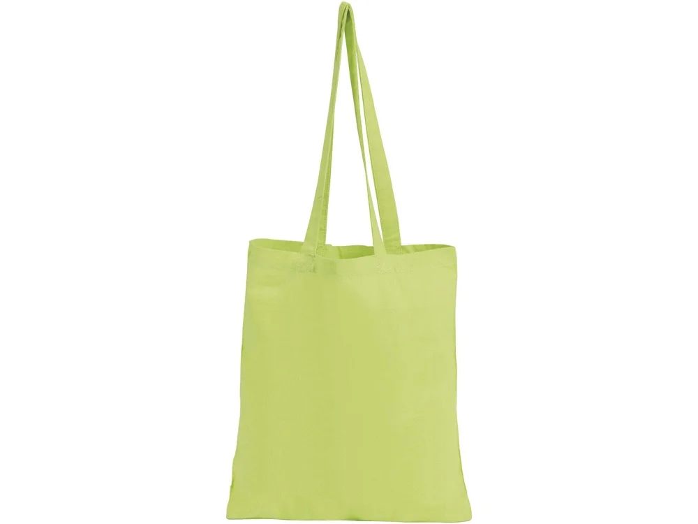 Сумка хлопковая «Carolina», 100 г/м2, лайм - фото 2