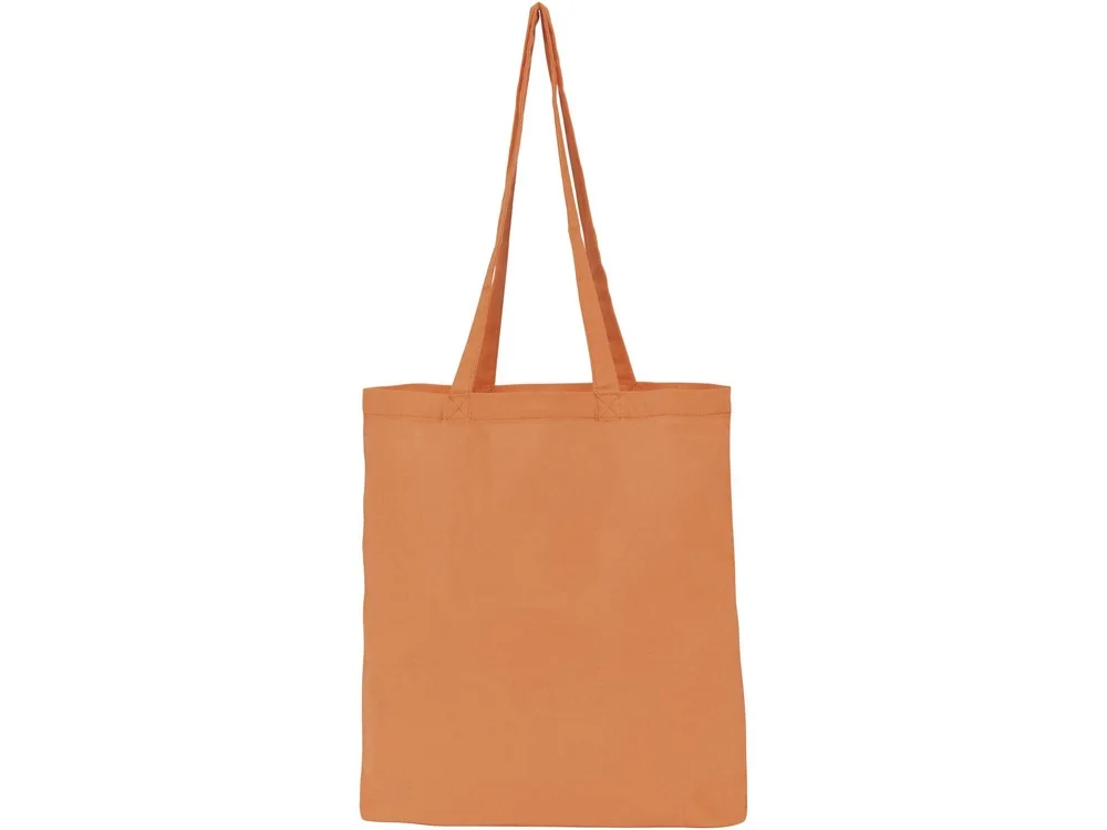 Сумка хлопковая Carolina 100 г/м2 оранжевый - фото 2