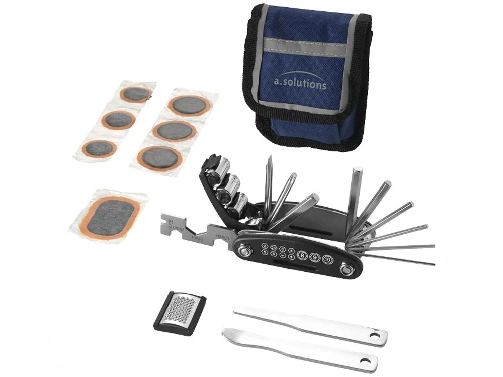 Ремкомплект «Wheelie» для велосипеда, темно-синий, черный, серебристый - фото 2