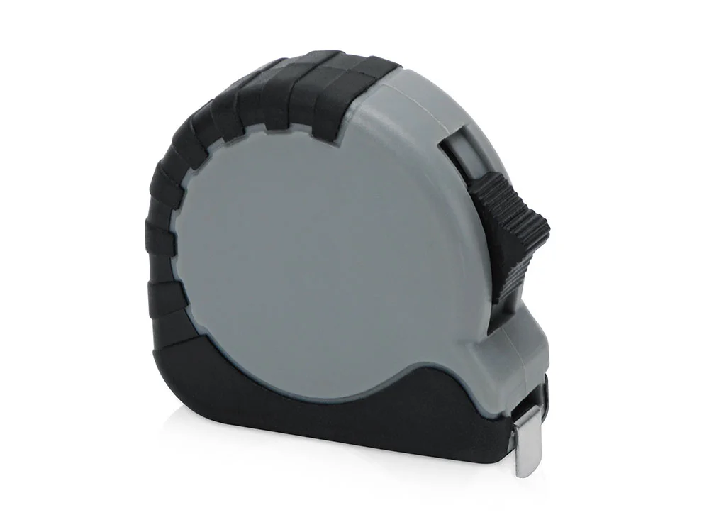 Рулетка-брелок «Habana Mini», 1м, серый