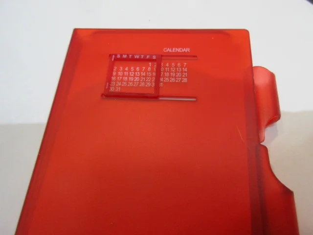 Записная книжка «Альманах», красный - фото 5