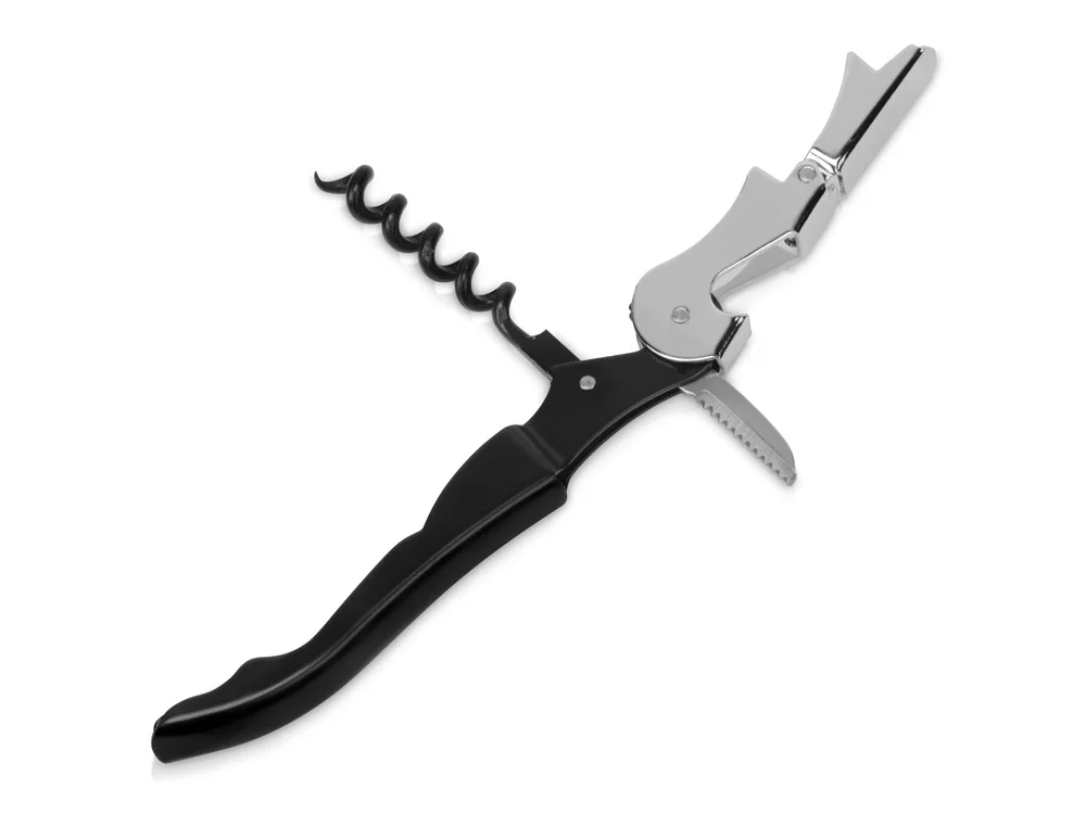 Штопор Wine серебристый/черный - фото 2