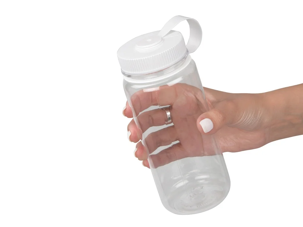 Бутылка для питья Hardy прозрачный/белый 650 мл - фото 4