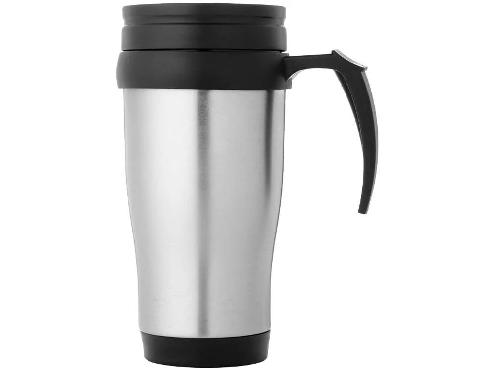 Термокружка Sanibel серебристый/черный 330 мл - фото 3