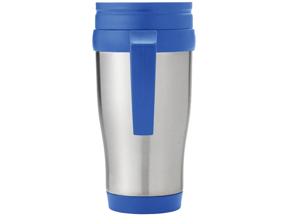 Термокружка Sanibel серебристый/синий 330 мл - фото 3