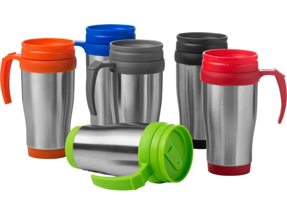 Термокружка Sanibel серебристый/серый 330 мл - фото 4