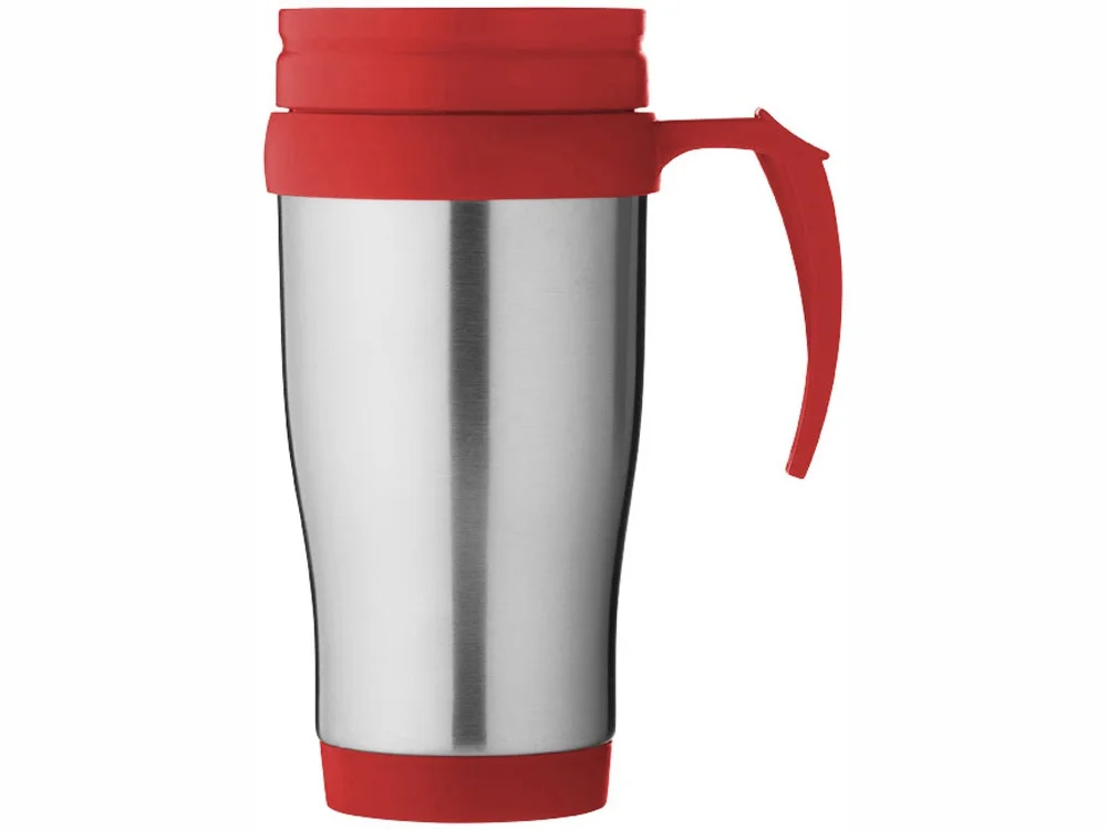 Термокружка «Sanibel», серебристый/красный, 330 мл - фото 5