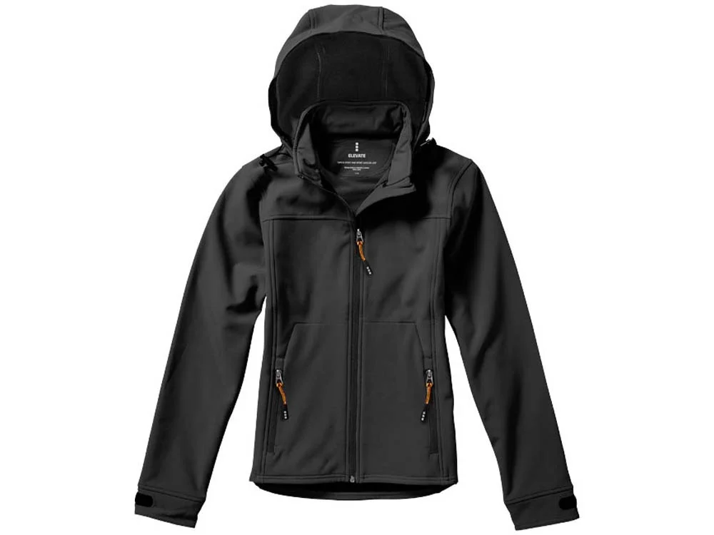 Куртка софтшел Langley женская серый антрацит M - фото 7