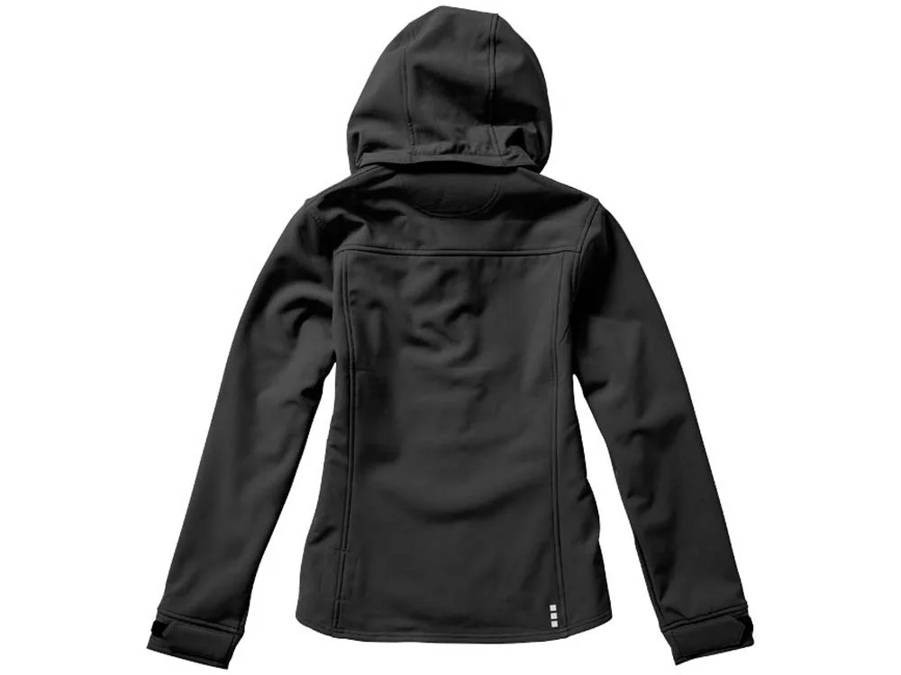 Куртка софтшел Langley женская серый антрацит L - фото 6