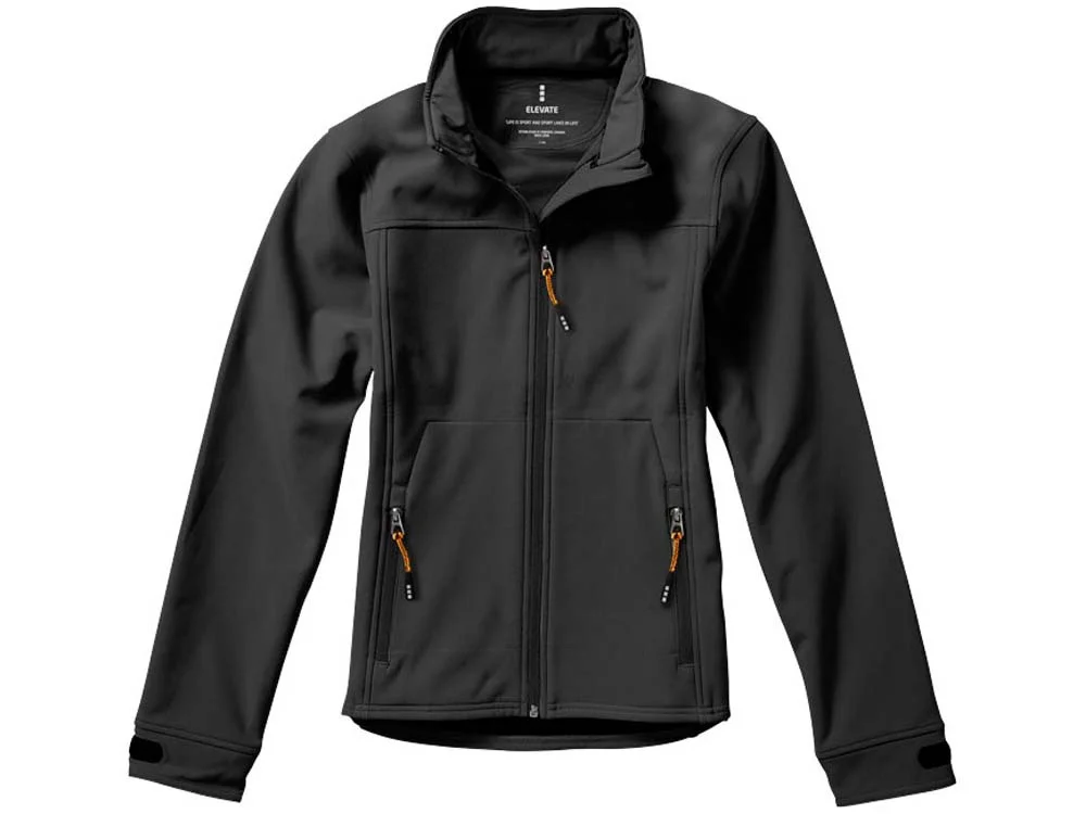 Куртка софтшел Langley женская серый антрацит 2XL - фото 10