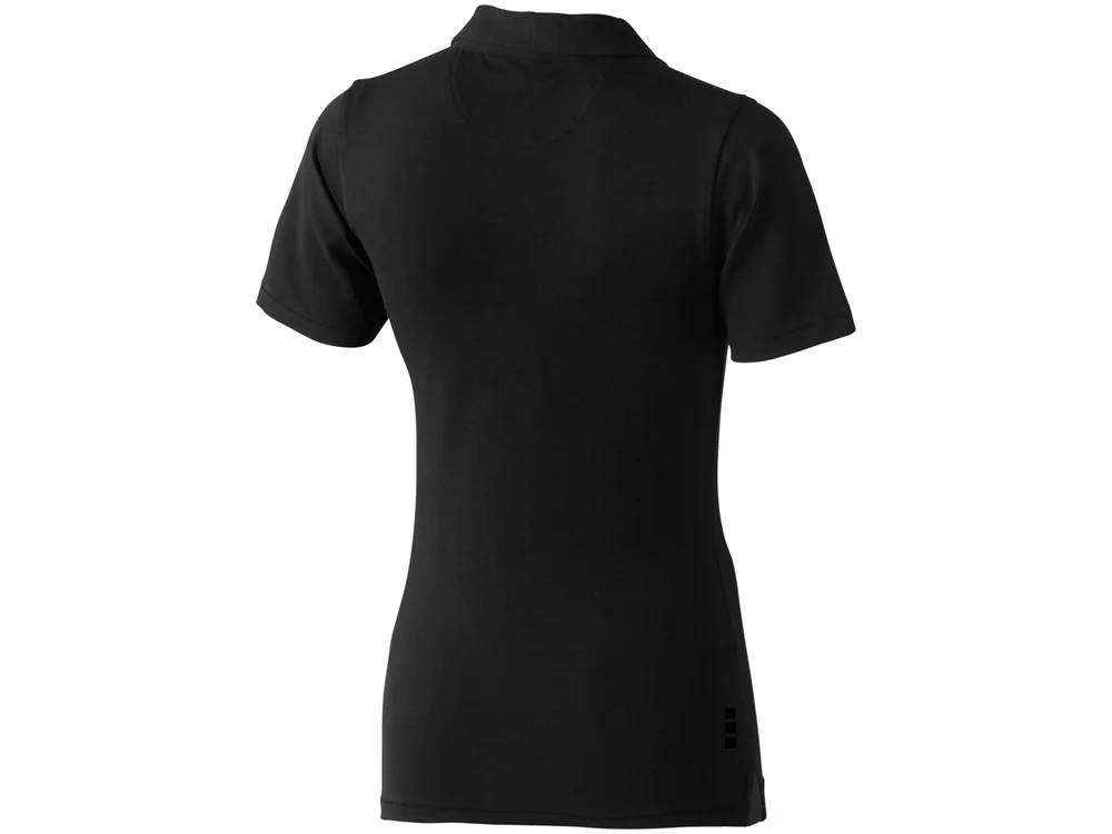 Рубашка поло Markham женская серый антрацит/черный S - фото 2