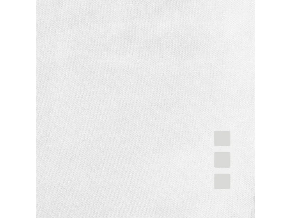 Рубашка поло "Markham" женская, белый/серый антрацит, XS - фото 6