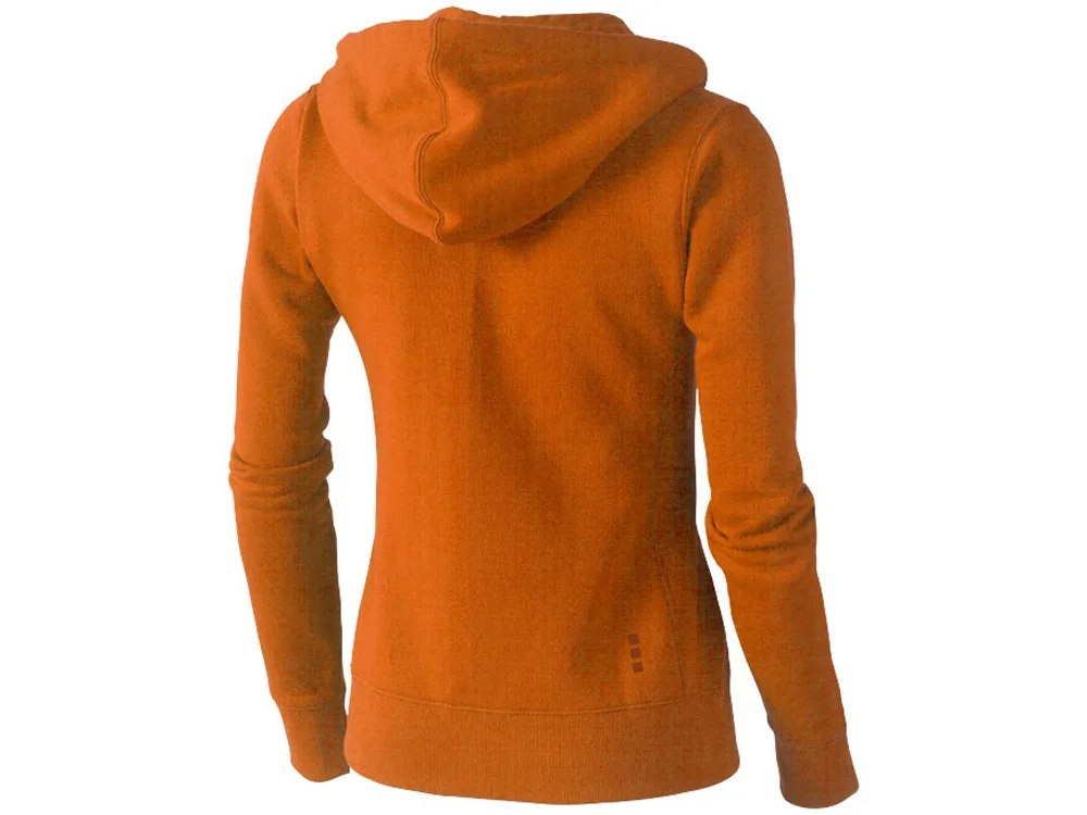 Толстовка «Arora» женская с капюшоном, оранжевый, L - фото 2