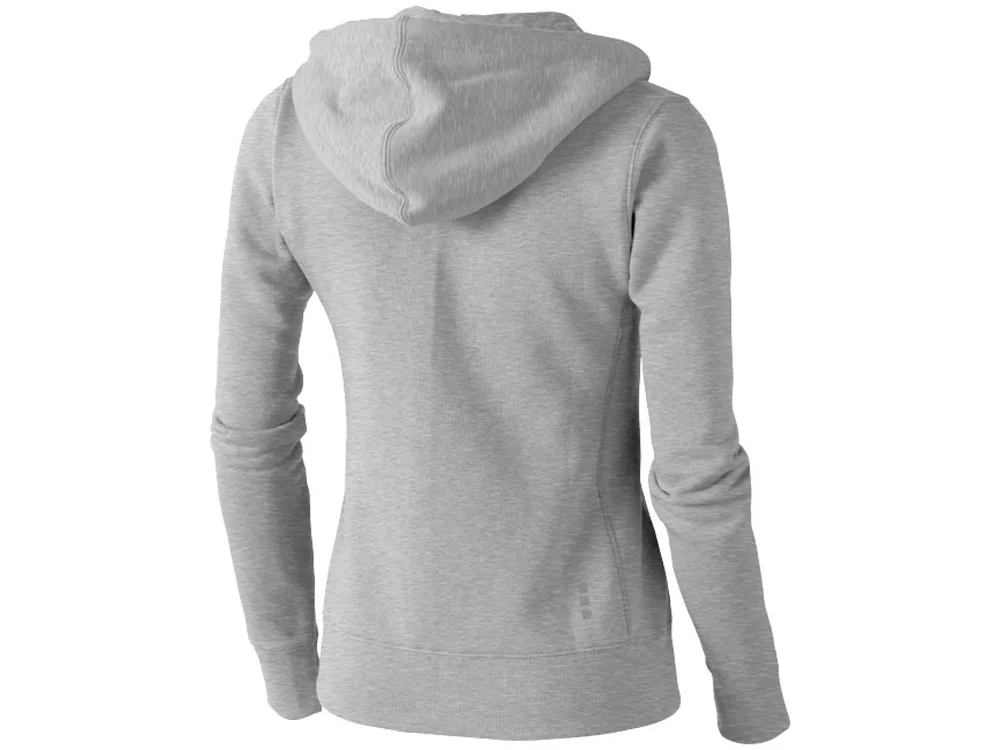 Толстовка Arora женская с капюшоном серый меланж L - фото 2