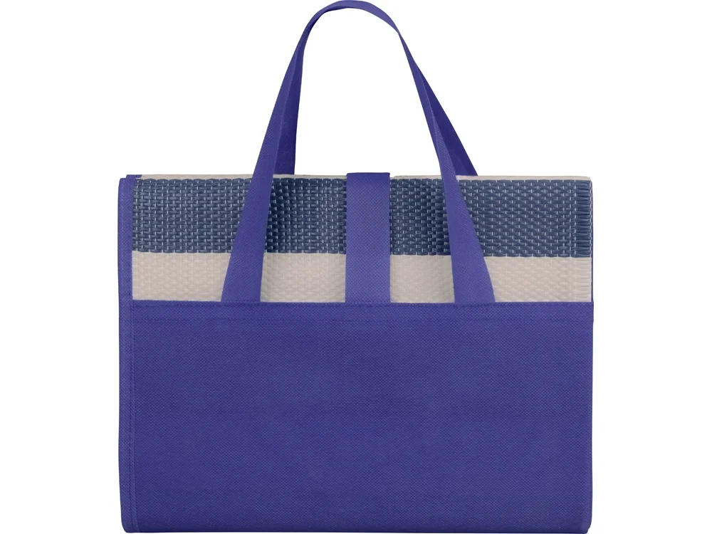 Циновка «Южный ветер», синий - фото 3