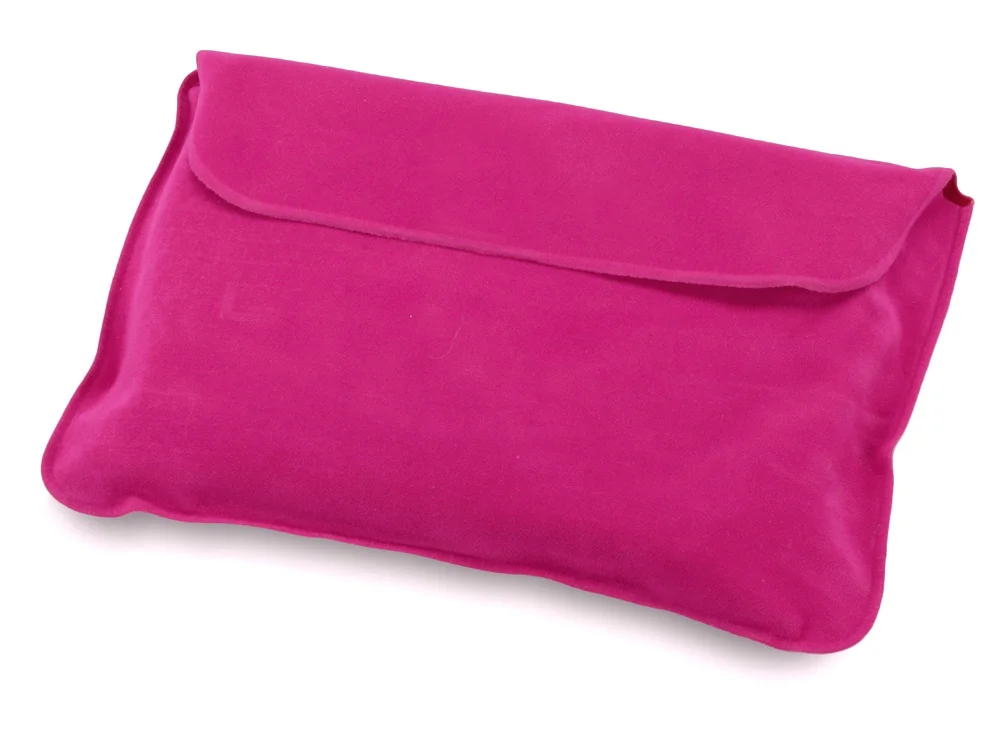 Набор для путешествий «Глэм», маска - лиловый, подушка, чехол - фуксия, беруши - оранжевый - фото 2