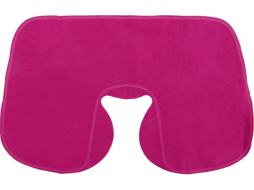 Набор для путешествий «Глэм», маска - лиловый, подушка, чехол - фуксия, беруши - оранжевый - фото 3