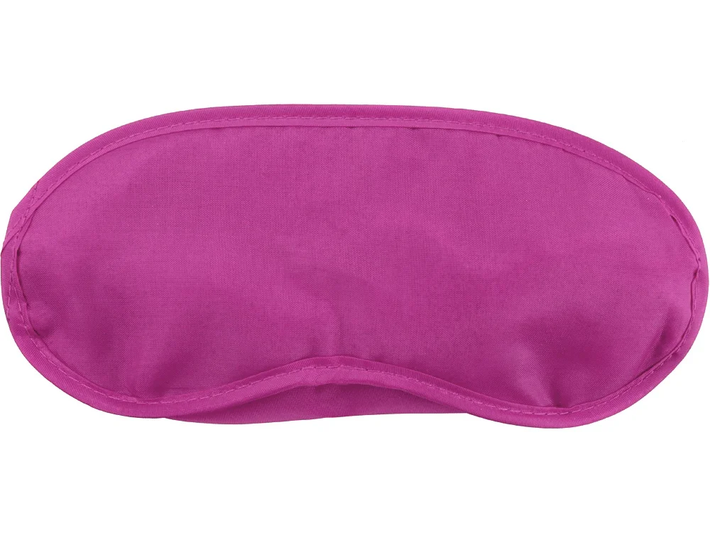 Набор для путешествий «Глэм», маска - лиловый, подушка, чехол - фуксия, беруши - оранжевый - фото 4