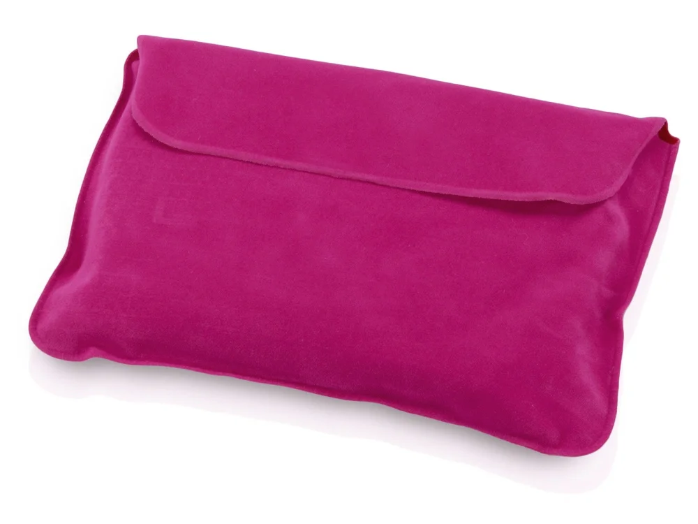 Набор для путешествий «Глэм», маска - светло-розовый, подушка, чехол - фуксия, беруши - оранжевый - фото 2