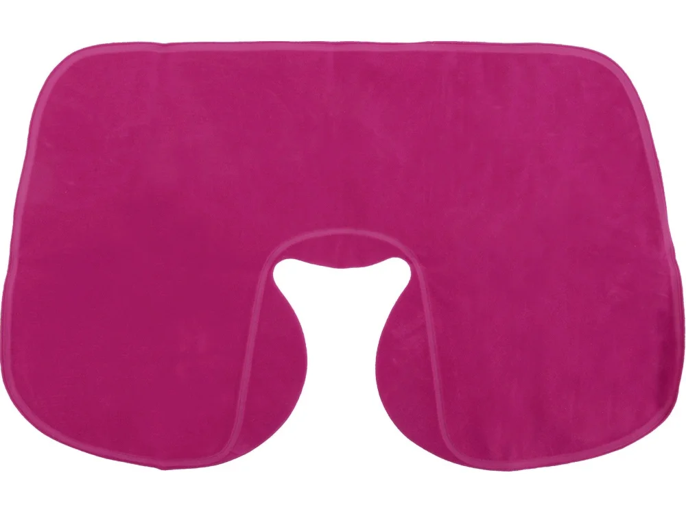 Набор для путешествий «Глэм», маска - светло-розовый, подушка, чехол - фуксия, беруши - оранжевый - фото 3