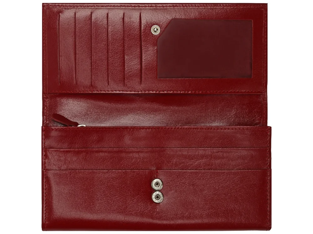 Портмоне дамское красный - фото 4