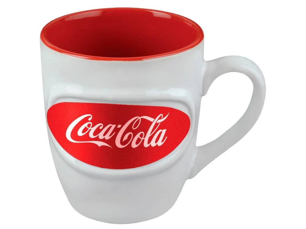 Кружка Пинт белый/красный 300 мл - фото 3