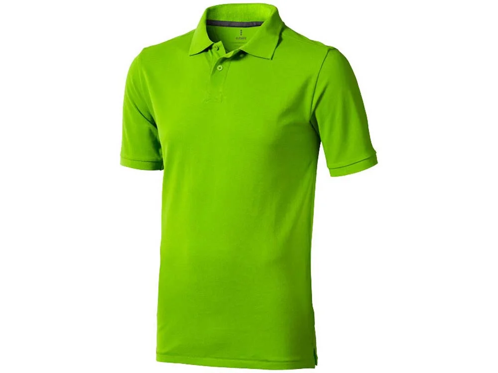 Рубашка поло Calgary мужская зеленое яблоко 3XL - фото 2
