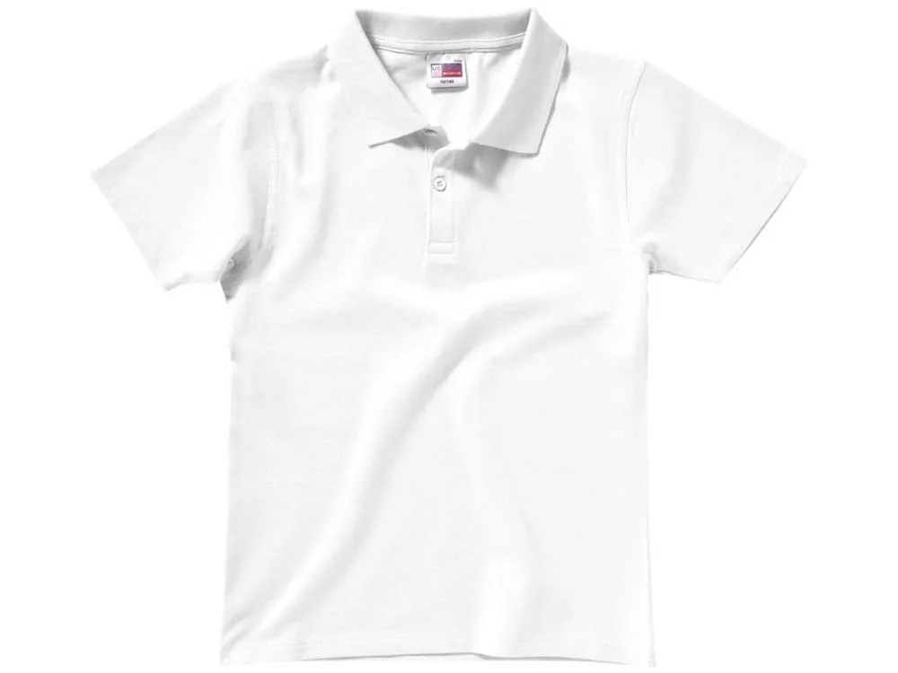 Рубашка поло First детская белый 12 - фото 7
