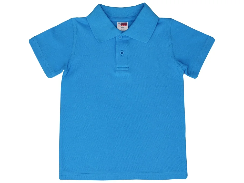 Рубашка поло First детская голубой 6 - фото 8