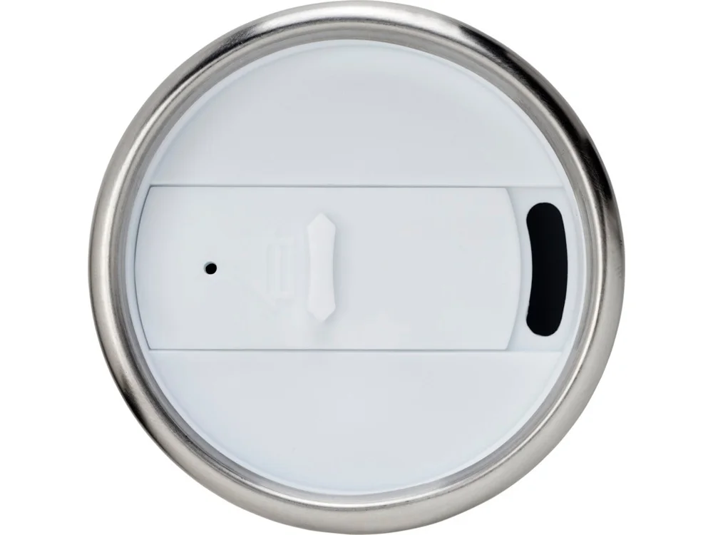 Термокружка Elwood 400 мл серебристый/белый - фото 2