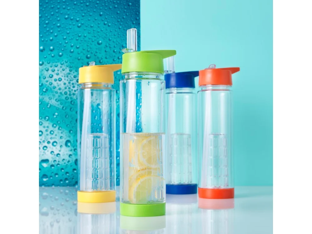 Бутылка Tutti Frutti прозрачный/синий 740 мл - фото 4