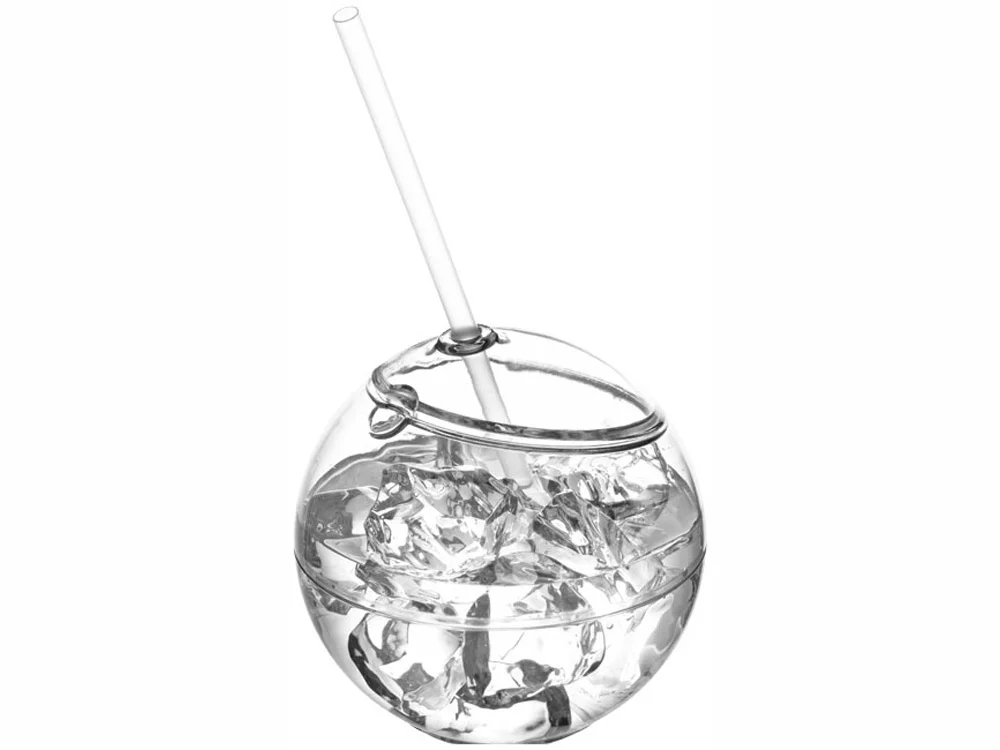 Емкость для питья «Fiesta» с трубочкой, прозрачный, 580 мл - фото 2