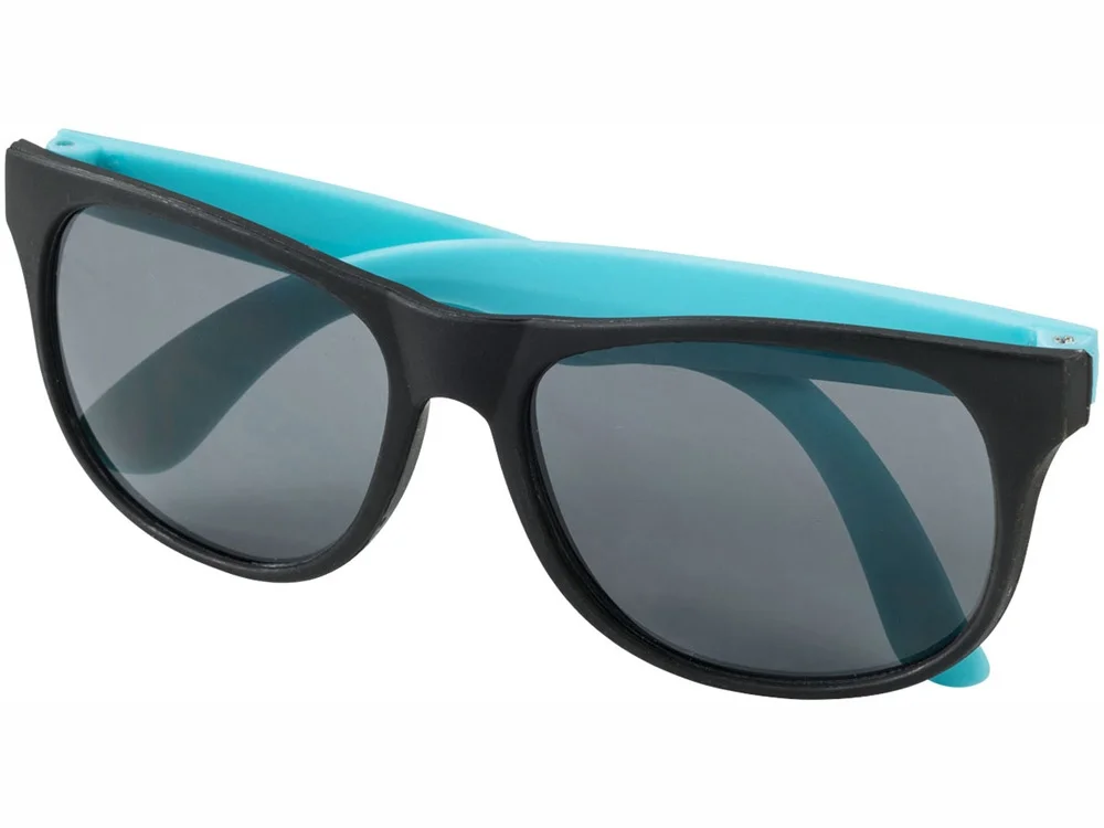 Очки солнцезащитные Retro черный/морская волна - фото 2