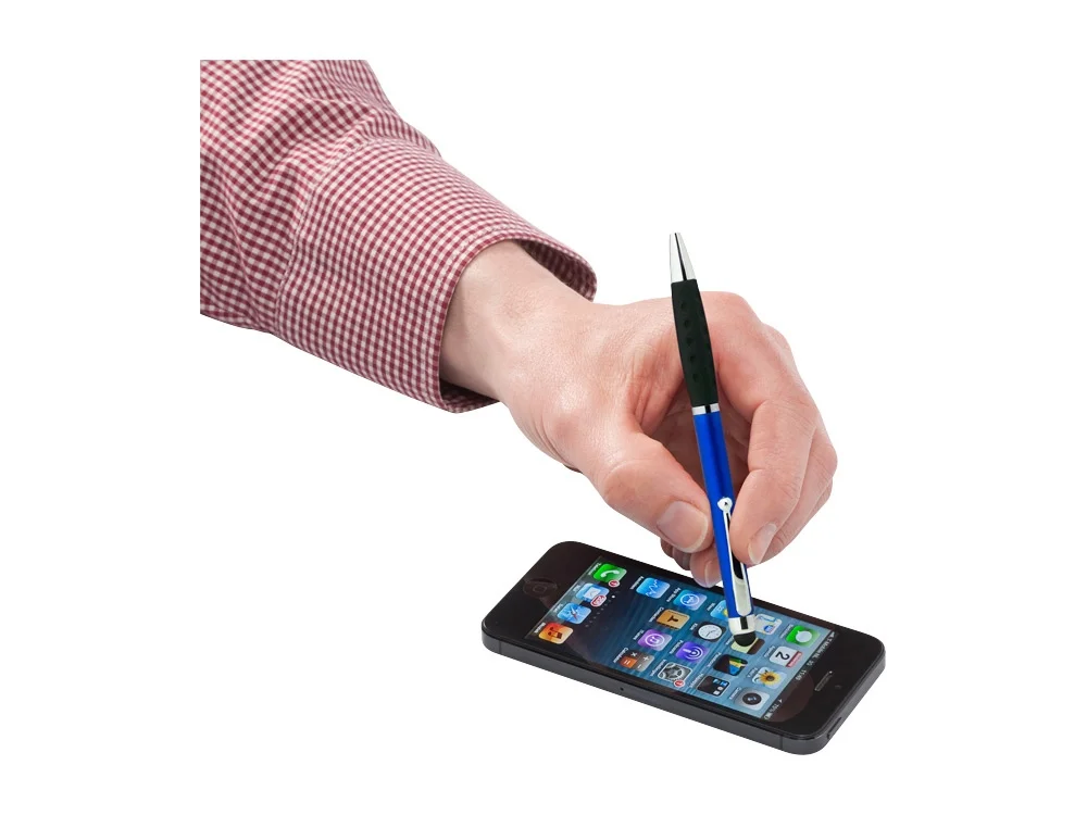 Ручка-стилус шариковая «Ziggy», синий/черный - фото 2